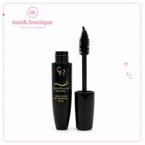 ریمل حجم‌دهنده و لیفت مژه AnnieBeauty مدل Lash Plumping طرح گلدن رز کد AB_PL_MASCARA_M01