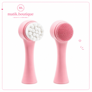 فیس براش سیلیکونی دو طرفه شستشوی صورت کد SFB_DS_01